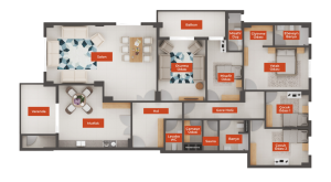 5-1-282M2-daireplan 5 1 282M2 daireplan